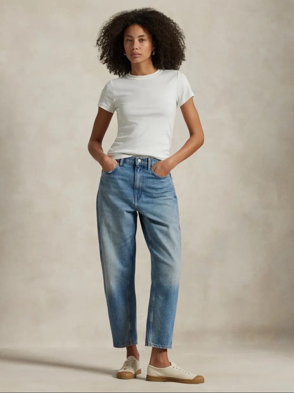 Brand New Polo Ralph Lauren Curved Tapered Jean size 27 Designer Denim